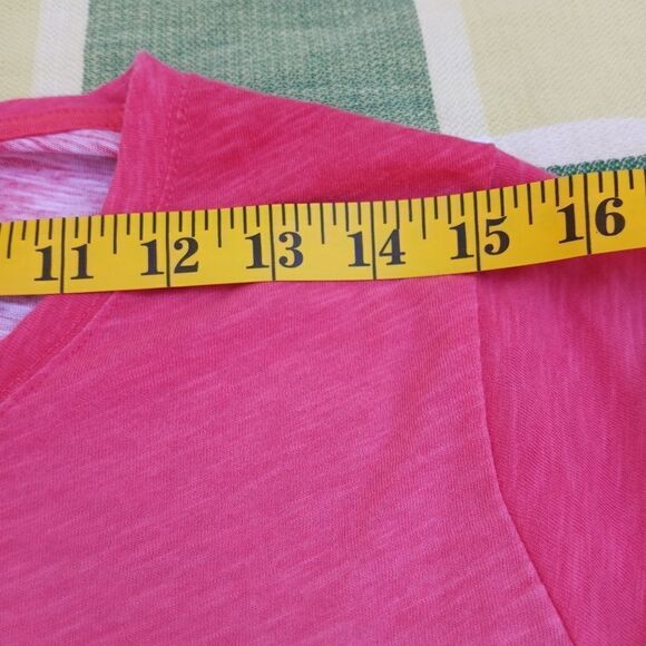 SonomaGoodsForLifeTheEveryDayTeeXL CottonBlendShortsl ColrBlockdWomen's T-shirt. - Picture 3 of 8